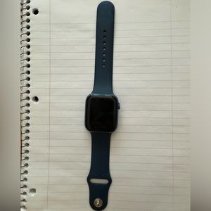 series 7 45mm Apple Watch with charging cord